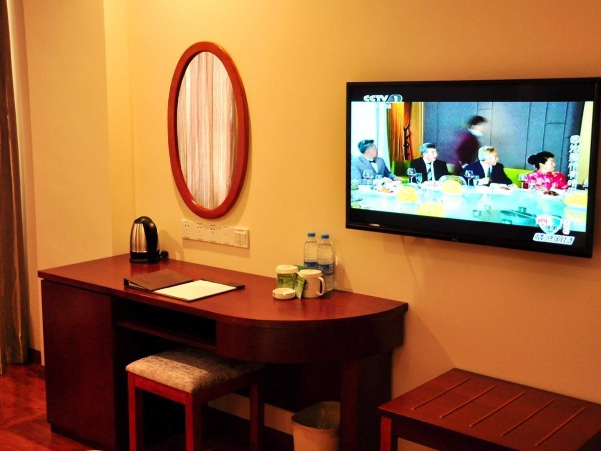 GreenTree Inn HeNan HeBi HengShan Road Business Hotel Buitenkant foto